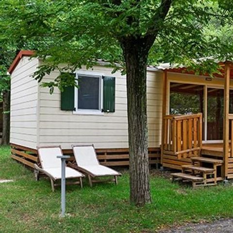 BUNGALOW 8 personnes - Premium | 3 Ch. | 6/8 Pers. | Terrasse surélevée | Clim.