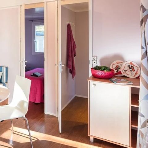 BUNGALOW 6 personnes - Classic | 2 Ch. | 4/6 Pers. | Terrasse surélevée non couverte | Clim.