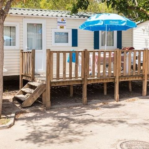 BUNGALOW 6 personnes - Classic | 2 Ch. | 4/6 Pers. | Terrasse surélevée non couverte | Clim.