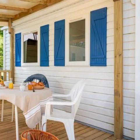 BUNGALOW 6 personnes - Classic XL | 3 Ch. | 6 Pers. | Terrasse surélevée | Clim.