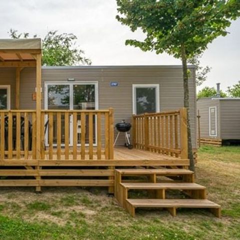 BUNGALOW 6 personnes - Comfort | 3 Ch. | 6 Pers. | Terrasse surélevée | Clim.