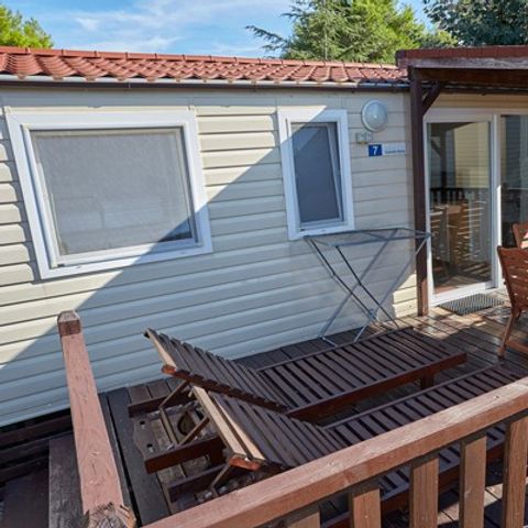 BUNGALOW 6 personnes - Premium | 3 Ch. | 6 Pers. | Terrasse surélevée | Clim