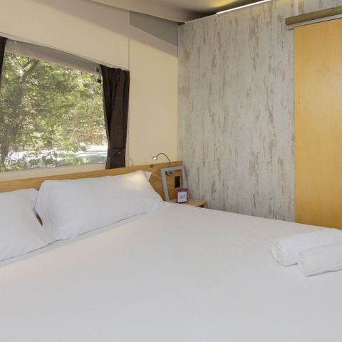 TENTE TOILE ET BOIS 5 personnes - Hu glamp Smart