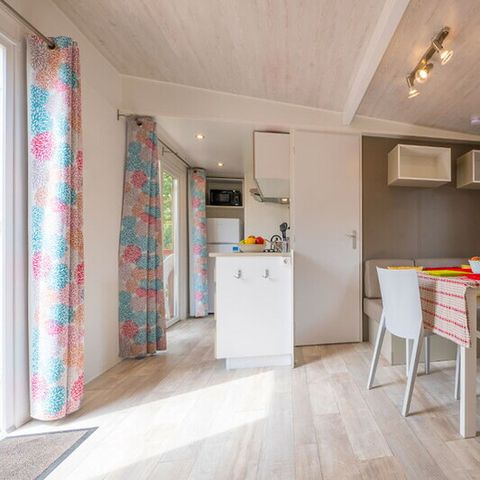 BUNGALOW 8 personnes - Mobil-home | Classic XL | 3 Ch. | 6/8 Pers. | Terrasse surélevée | Clim.