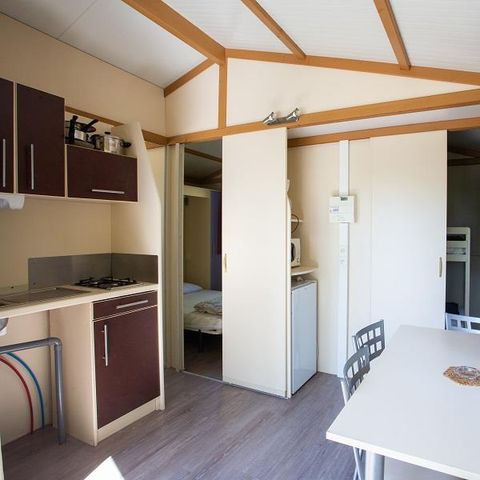 CHALET 4 personnes - Chalet Classique Chêne 2 ch. Jardin