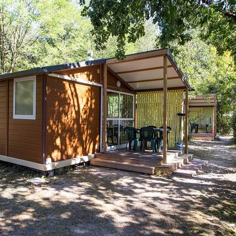 CHALET 4 personnes - Chalet Classique Chêne 2 ch. Jardin