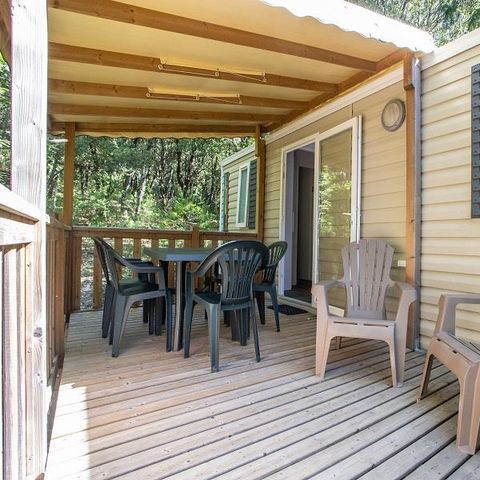 BUNGALOW 4 personnes - Cottage Privilège Frêne Foret 2 ch.