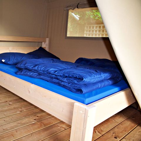 Tente en toile et en bois 6 personnes