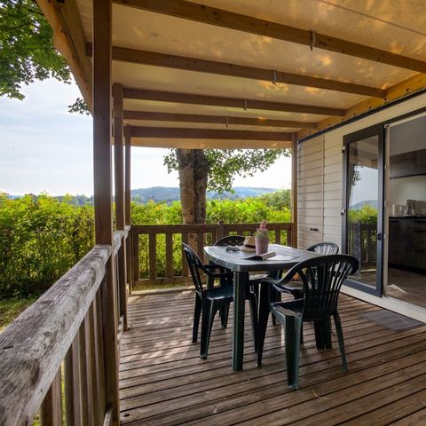 BUNGALOW 4 personnes - Bahia - 2 chambres - 28 m2 (+Terrasse couverte 11 m2) 4 personnes