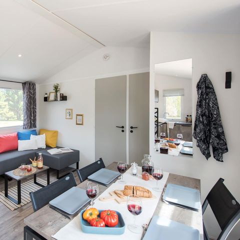 BUNGALOW 4 personnes - Bahia - 2 chambres - 28 m2 (+Terrasse couverte 11 m2) 4 personnes