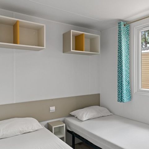 BUNGALOW 6 personnes - Ultimate | 3 Ch. | 6 Pers. | Terrasse simple | 2 SDB | Clim. | TV