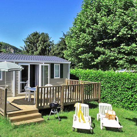 BUNGALOW 6 personnes - Comfort XL | 3 Ch. | 6 Pers. | Terrasse surélevée non couverte | TV