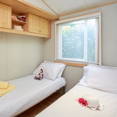 BUNGALOW 6 personnes - Comfort XL | 3 Ch. | 6 Pers. | Terrasse surélevée non couverte | TV