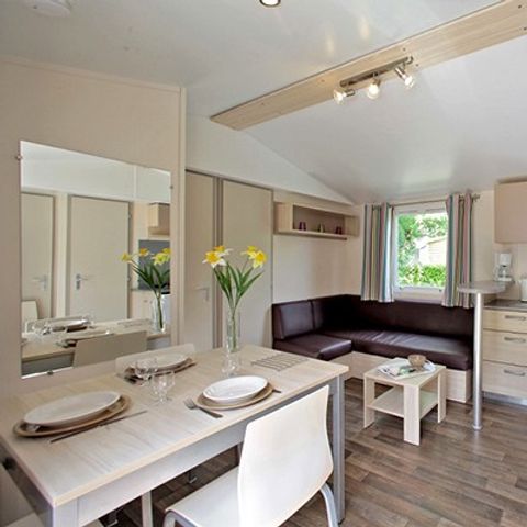 BUNGALOW 6 personnes - Comfort XL | 3 Ch. | 6 Pers. | Terrasse surélevée non couverte | TV