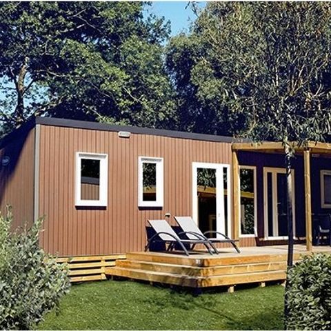 BUNGALOW 4 personnes - Ultimate | 2 Ch. | 4 Pers. | Terrasse simple | 2 SDB | Clim. | TV