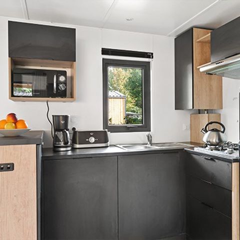 BUNGALOW 4 personnes - Ultimate | 2 Ch. | 4 Pers. | Terrasse surélevée | Clim. | TV