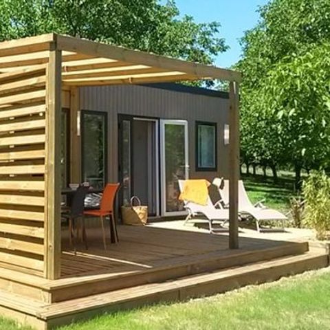 BUNGALOW 6 personnes - Ultimate | 3 Ch. | 6 Pers. | Terrasse Lounge | 2 SDB | Clim. | TV