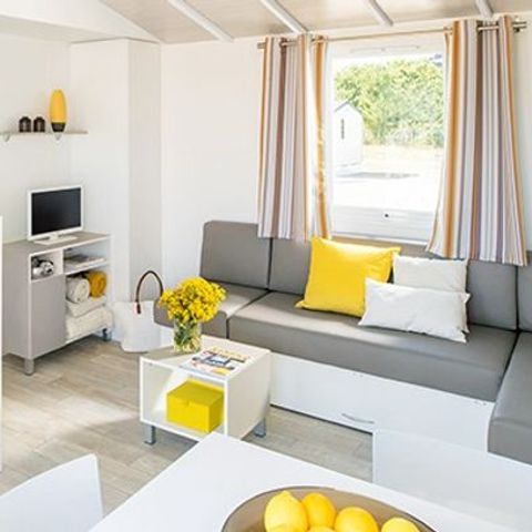 BUNGALOW 6 personnes - Ultimate | 3 Ch. | 6 Pers. | Terrasse Lounge | 2 SDB | Clim. | TV