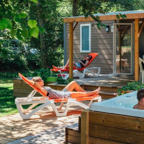 Mobilhome 7 personnes - Mobil home Luxe 7 pers