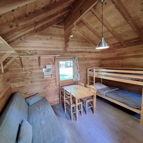 CHALET 2 personnes - Chalet sans sanitaires 4 pers