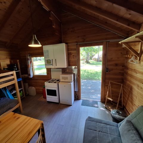CHALET 2 personnes - Chalet sans sanitaires 4 pers