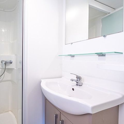 BUNGALOW 6 personnes - Comfort XL | 3 Ch. | 6 Pers. | Terrasse surélevée | Clim.