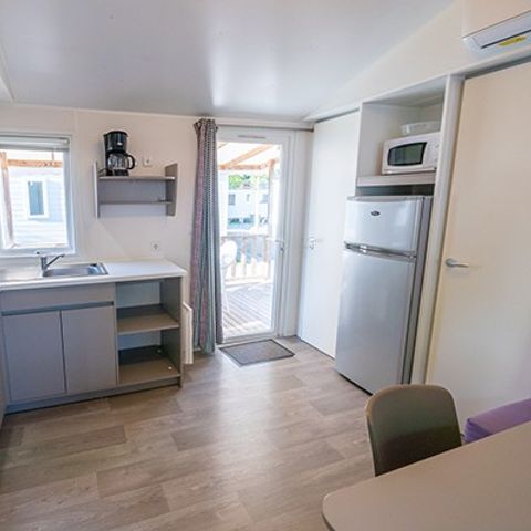 BUNGALOW 6 personnes - Comfort XL | 3 Ch. | 6 Pers. | Terrasse surélevée | Clim.