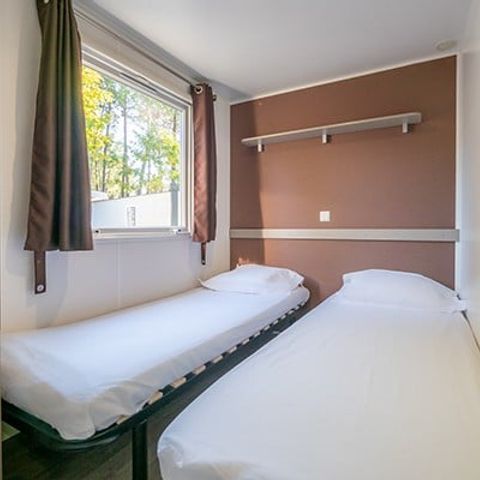 BUNGALOW 6 personnes - Comfort XL | 3 Ch. | 6 Pers. | Terrasse surélevée | Clim.