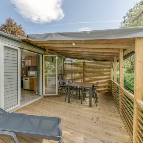 Mobilhome 6 personnes - Laffrey Côté Jardin