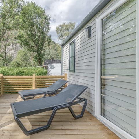 Mobilhome 6 personnes - Laffrey Côté Jardin