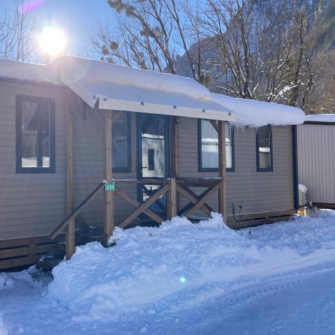Mobilhome 6 personnes - Laffrey Côté Jardin