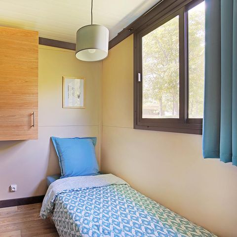 BUNGALOW 5 personnes - Cottage Morea Confort 25m² 2 chambres + terrasse couverte 1/5 pers