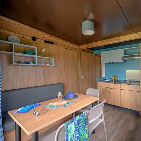 BUNGALOW 5 personnes - Cottage Morea Confort 25m² 2 chambres + terrasse couverte 1/5 pers