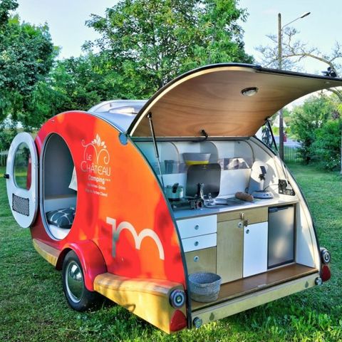 CARAVANE 2 personnes - Caravane Vintage My Drop (sans sanitaires) 2 pers