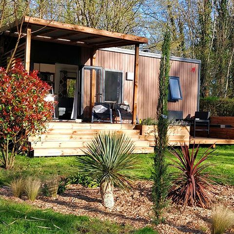 Mobilhome 4 personnes - Premium (2019)-2 chambres-grand salon TV, salle à manger,cuisine-grande terrasse-free WIFI