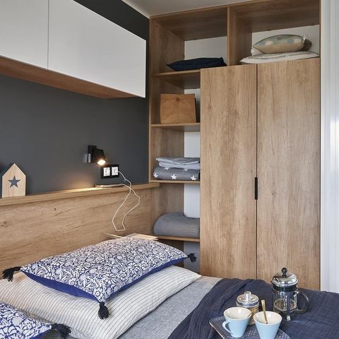 Mobilhome 4 personnes - Premium (2019)-2 chambres-grand salon TV, salle à manger,cuisine-grande terrasse-free WIFI