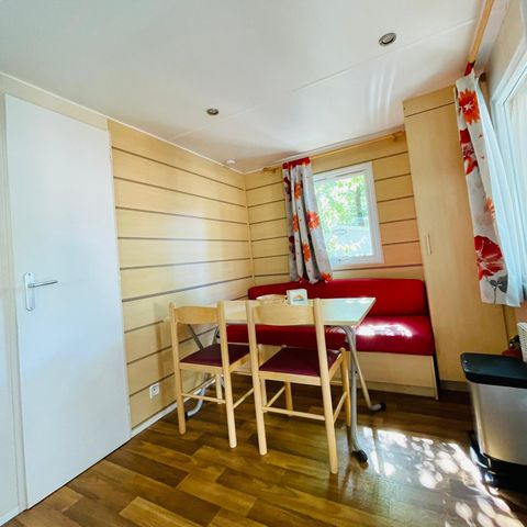 BUNGALOW 2 personnes - Standard 18 - 24m² - 1 chambre - terrasse couverte + TV*