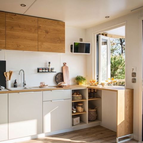 BUNGALOW 4 personnes - FAMILY PREMIUM, 28 m²  avec clim