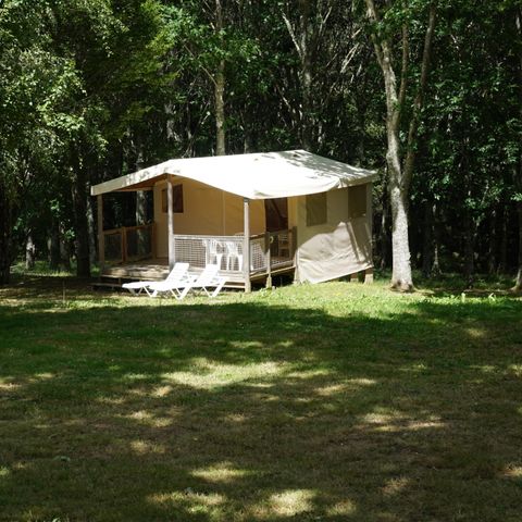 BUNGALOW 4 personnes - TOILÉ NATURE CLASSIC 20 m² sans sanitaires