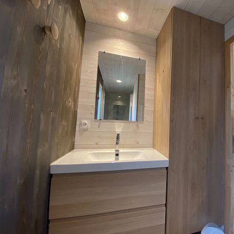 CHALET 4 personnes - PREMIUM 36m² (2 chambres) dont une terrasse couverte 6m²