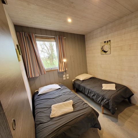 CHALET 4 personnes - PREMIUM 36m² (2 chambres) dont une terrasse couverte 6m²