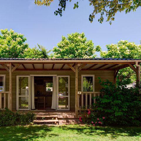 CHALET 7 personnes - CONFORT 48 m² (3 chambres) dont terrasse couverte 16m²