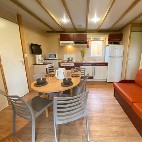 CHALET 7 personnes - CONFORT 48 m² (3 chambres) dont terrasse couverte 16m²