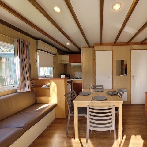 CHALET 5 personnes - CONFORT 36 m² (2 chambres) dont terrasse couverte 12m²