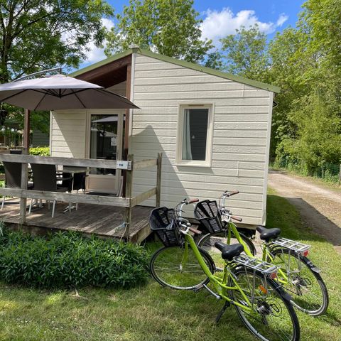 CHALET 5 personnes - CONFORT 29 m² (2 chambres) + terrasse 11m² + TV