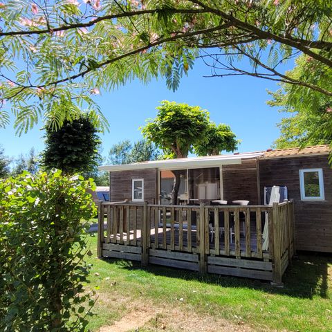 BUNGALOW 4 personnes -  CONFORT 33 m² (2 chambres) + Terrasse + TV