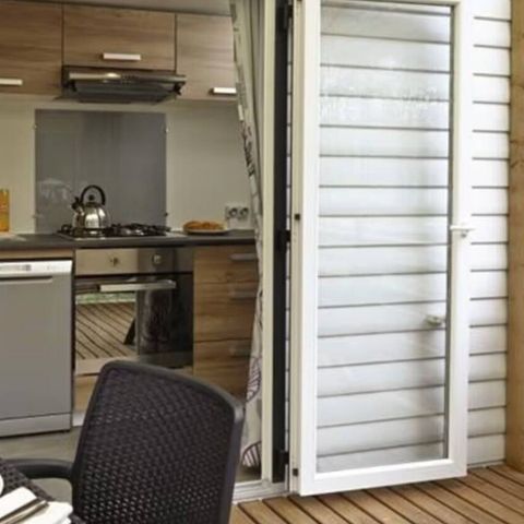 BUNGALOW 4 personnes - Mobil-home | Premium | 2 Ch. | 4 Pers. | Terrasse surélevée