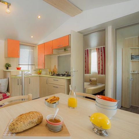 BUNGALOW 6 personnes - Mobil-home | Comfort | 2 Ch. | 4/6 Pers. | Terrasse simple