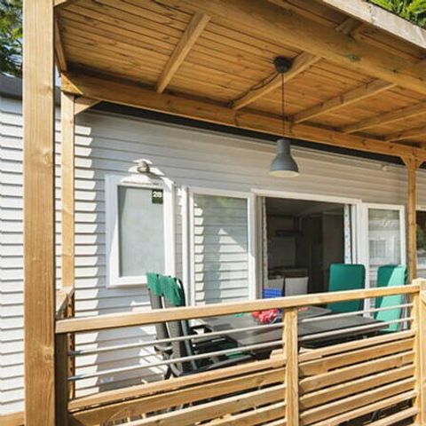 BUNGALOW 6 personnes - Mobil-home | Premium | 3 Ch. | 6 Pers. | Terrasse Lounge