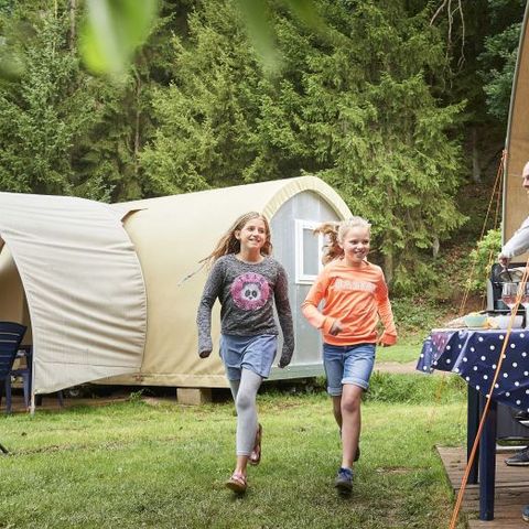 Tente en toile et en bois 4 personnes - COCO SWEET sans sanitaires